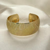 Oro Laminado Individual Bangle, Gold Filled Style Matte Finish, Golden Finish, 07.101.0025