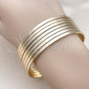 Oro Laminado Semanario Bangle, Gold Filled Style Polished, Golden Finish, 07.63.0207.06