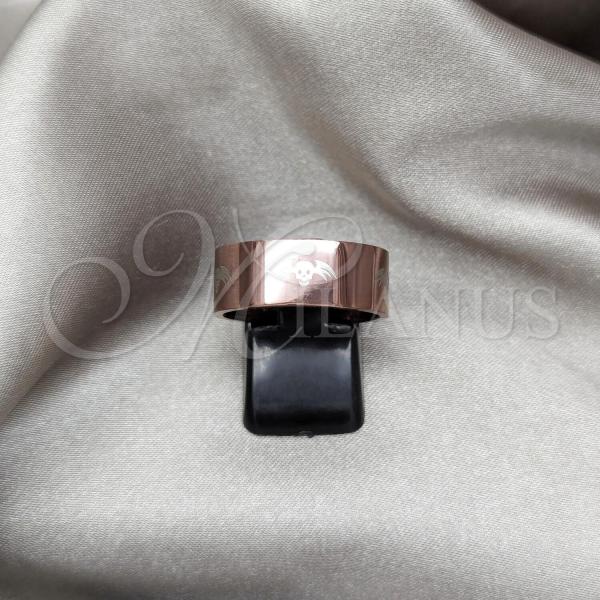 Stainless Steel Mens Ring, Scorpion Design, Polished, Steel Finish, 01.63.0611.10