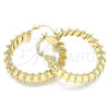 Oro Laminado Medium Hoop, Gold Filled Style Polished, Golden Finish, 02.170.0300.30