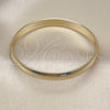 Oro Laminado Individual Bangle, Gold Filled Style Polished, Golden Finish, 07.213.0014.05