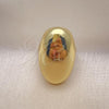 Oro Laminado Elegant Ring, Gold Filled Style Chunky Design, Polished, Golden Finish, 01.341.0129