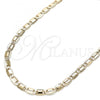 Oro Laminado Basic Necklace, Gold Filled Style Polished, Golden Finish, 04.213.0170.22
