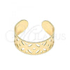 Oro Laminado Toe Ring, Gold Filled Style Polished, Golden Finish, 01.376.0004 (One size fits all)