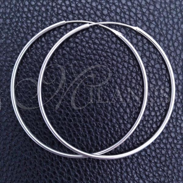 Sterling Silver Large Hoop, Polished, Silver Finish, 02.397.0038.50