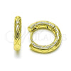 Oro Laminado Huggie Hoop, Gold Filled Style Polished, Golden Finish, 02.213.0742.20