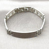 Stainless Steel Solid Bracelet, Polished, Steel Finish, 03.114.0236.08