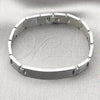 Stainless Steel Solid Bracelet, Polished, Steel Finish, 03.114.0342.3.08