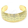 Oro Laminado Individual Bangle, Gold Filled Style Polished, Golden Finish, 07.101.0021 (25 MM Thickness, One size fits all)