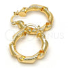Oro Laminado Medium Hoop, Gold Filled Style Polished, Golden Finish, 02.170.0134.30