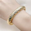 Oro Laminado Individual Bangle, Gold Filled Style Polished, Golden Finish, 07.307.0034..05