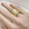 Oro Laminado Elegant Ring, Gold Filled Style Polished, Golden Finish, 01.341.0157
