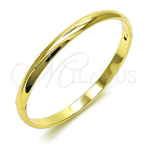 Oro Laminado Individual Bangle, Gold Filled Style Polished, Golden Finish, 07.213.0013.05
