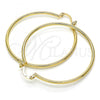 Oro Laminado Medium Hoop, Gold Filled Style Polished, Golden Finish, 5.134.008.40