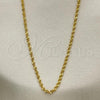 Oro Laminado Basic Necklace, Gold Filled Style Golden Finish, 04.09.0176.20