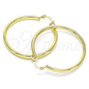 Oro Laminado Large Hoop, Gold Filled Style Polished, Golden Finish, 5.134.021.45