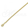 Oro Laminado Basic Necklace, Gold Filled Style Polished, Golden Finish, 04.213.0094.24