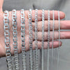 Sterling Silver Basic Bracelet, Mariner Design, Polished, Silver Finish, 03.420.0018.09