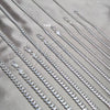Sterling Silver Basic Necklace, Miami Cuban Design, Polished, Silver Finish, 04.420.0005.22