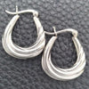 Sterling Silver Small Hoop, Polished, Silver Finish, 02.393.0010.15