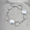 Sterling Silver Fancy Bracelet, Polished, Silver Finish, 03.392.0036.07