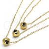 Oro Laminado Pendant Necklace, Gold Filled Style Polished, Golden Finish, 04.179.0004.16