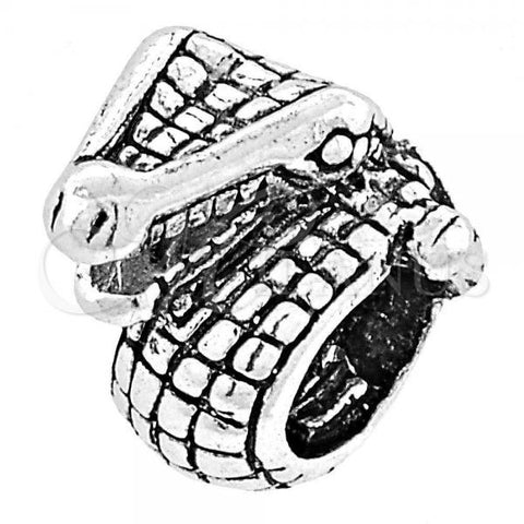 Sterling Silver Love Link Pendant, Rhodium Finish, 05.184.0006