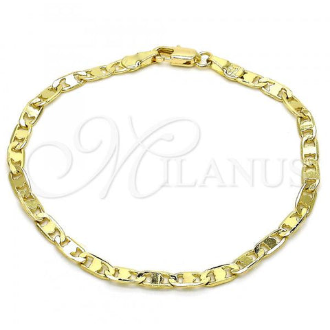 Oro Laminado Basic Bracelet, Gold Filled Style Polished, Golden Finish, 5.223.017.07
