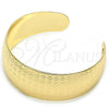 Oro Laminado Individual Bangle, Gold Filled Style Polished, Golden Finish, 07.329.0002 (17 MM Thickness, One size fits all)