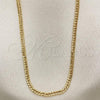 Oro Laminado Basic Necklace, Gold Filled Style Polished, Golden Finish, 04.213.0073.22