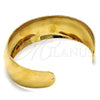 Oro Laminado Individual Bangle, Gold Filled Style Polished, Golden Finish, 07.101.0002 (25 MM Thickness, One size fits all)