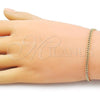 Oro Laminado Basic Bracelet, Gold Filled Style Miami Cuban Design, Polished, Golden Finish, 03.213.0290.07