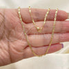 Oro Laminado Basic Necklace, Gold Filled Style Polished, Golden Finish, 04.213.0081.18