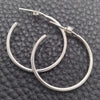 Sterling Silver Small Hoop, Polished, Silver Finish, 02.392.0010.15