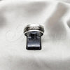 Stainless Steel Mens Ring, Scorpion and Heart Design, Polished, Two Tone, 01.63.0710.08