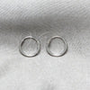 Sterling Silver Small Hoop, Polished, Silver Finish, 02.425.0013.12