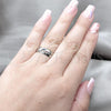 Stainless Steel Mens Ring, Black Polished, Steel Finish, 01.63.0724.08