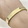 Stainless Steel Solid Bracelet, Polished, Golden Finish, 03.114.0247.1.08