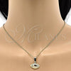 Oro Laminado Fancy Pendant, Gold Filled Style Ball Design, Diamond Cutting Finish, Golden Finish, 5.183.038