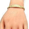 Oro Laminado ID Bracelet, Gold Filled Style Polished, Golden Finish, 03.63.1900.07