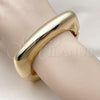 Oro Laminado Individual Bangle, Gold Filled Style Polished, Golden Finish, 07.307.0037.05