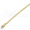 Oro Laminado Basic Bracelet, Gold Filled Style Mariner Design, Polished, Golden Finish, 03.63.1828.08