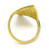 Oro Laminado Elegant Ring, Gold Filled Style Polished, Golden Finish, 01.118.0034.09 (Size 9)