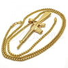 Oro Laminado Pendant Necklace, Gold Filled Style Polished, Golden Finish, 04.242.0068.30