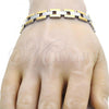 Stainless Steel Solid Bracelet, Polished, Two Tone, 03.114.0306.08