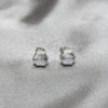 Sterling Silver Stud Earring, Polished, Silver Finish, 02.401.0110