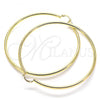 Oro Laminado Extra Large Hoop, Gold Filled Style Polished, Golden Finish, 5.134.015.80