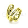 Oro Laminado Elegant Ring, Gold Filled Style Polished, Golden Finish, 01.213.0049