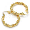 Oro Laminado Medium Hoop, Gold Filled Style Polished, Golden Finish, 02.170.0215.40