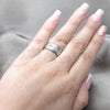 Stainless Steel Mens Ring, Polished, Steel Finish, 01.63.0732.07